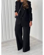 ست کت شلوار شیک مدل قطره