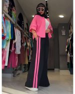 ست شومیز شلوار شیک مدل لیلی