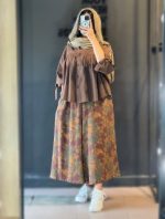 ست زنانه شومیز شلوار لینن حوا