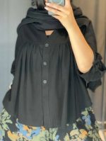 ست زنانه شومیز شلوار لینن حوا