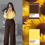 ست زنانه شومیز شلوار هدا