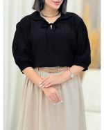 شومیز زنانه آستین سه ربع الینور
