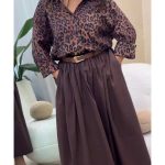 ست زنانه شومیز دامن فرناز