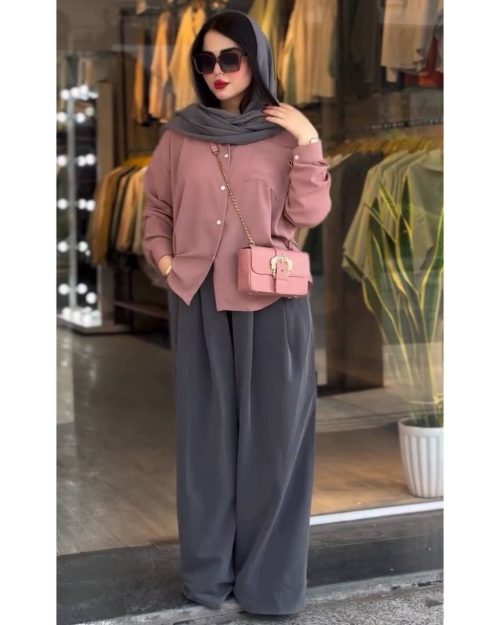 ست زنانه شومیز شلوار بهدخت