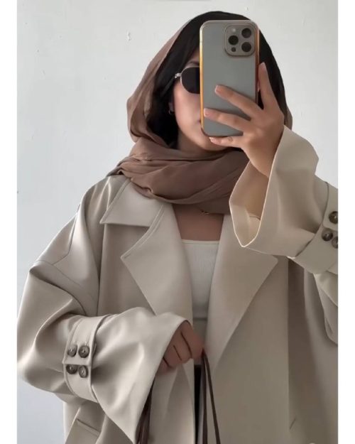 مانتو زنانه بلند مازراتی نیکا