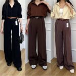 شلوار زنانه فول بگ مازراتی مهر