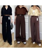 شلوار زنانه فول بگ مازراتی مهر