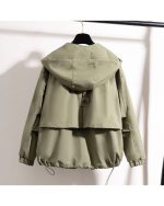 بارانی زنانه ضد آب آستردار هرموسا