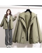 بارانی زنانه ضد آب آستردار هرموسا