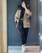 پالتو کوتاه زنانه دلتا