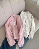 بامبر جکت زنانه آستردار ماهک