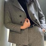 ست کت شلوار زنانه پاییزه ایکاد