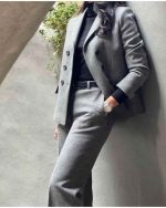 ست کت شلوار زنانه پاییزه ایکاد