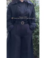 بارانی زنانه بلند ضدآب مایا