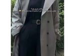 بارانی زنانه بلند ضدآب مایا