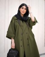 ترنچ کت بلند ضدآب خزان