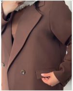 مانتو زنانه بلند مازراتی روکا - تصویر 4