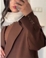 مانتو زنانه بلند مازراتی روکا - تصویر 3