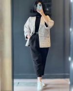 پالتو کوتاه زنانه دلتا