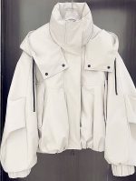 بارانی زنانه کوتاه ضدآب افروز