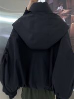 بارانی زنانه کوتاه ضدآب افروز - تصویر 5