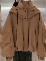 بارانی زنانه کوتاه ضدآب افروز - تصویر 3