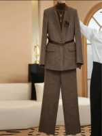 ست کت شلوار زنانه پاییزی آنیا - تصویر 4