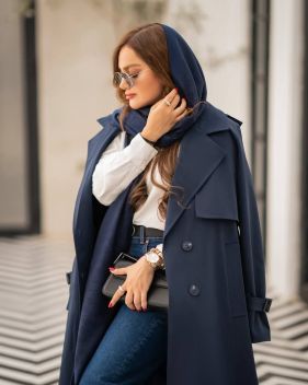 بارونی زنانه بلند ضدآب آرتمیس - تصویر 5