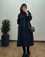 بارونی زنانه بلند ضدآب سمن - تصویر 8