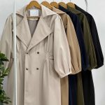 بارونی زنانه بلند ضدآب سمن