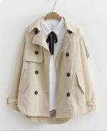 بارانی زنانه شیک کوتاه دلنواز