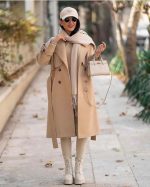 پالتو فوتر زنانه بلند سارا