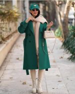 پالتو فوتر زنانه بلند سارا - تصویر 5