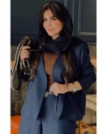 کت کوتاه شلوار فول بگ زنانه نگاه