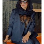 کت کوتاه شلوار فول بگ زنانه نگاه