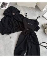 ست اسپرت زنانه سه تیکه نبات