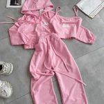 ست اسپرت زنانه سه تیکه نبات