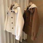 پالتو زنانه کوتاه کلاهدار ستیا