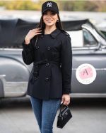 بارونی زنانه کوتاه ضدآب نیاز - تصویر 6