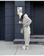 ست زنانه سوییشرت جاگر روبی - تصویر 4