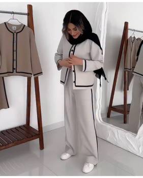 ست زنانه کت کوتاه شلوار بگ مارال - تصویر 3