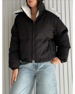 کاپشن کوتاه زنانه شوکا - تصویر 11