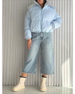 کاپشن کوتاه زنانه شوکا - تصویر 9