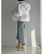 کاپشن کوتاه زنانه شوکا - تصویر 6