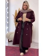 پالتو زنانه بلند آذرباد - تصویر 5