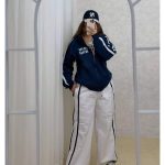 ست اسپرت زنانه سویشرت شلوار میو