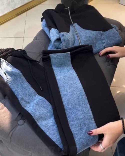 ست زنانه دورس شلوار بگ پرنیان