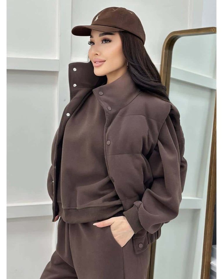 ست زنانه سه تیکه جاگر دورس پافر بلکا - تصویر 9