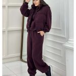 ست زنانه سه تیکه جاگر دورس پافر بلکا