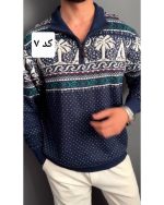 بافت مردانه طرحدار منهتن - تصویر 7